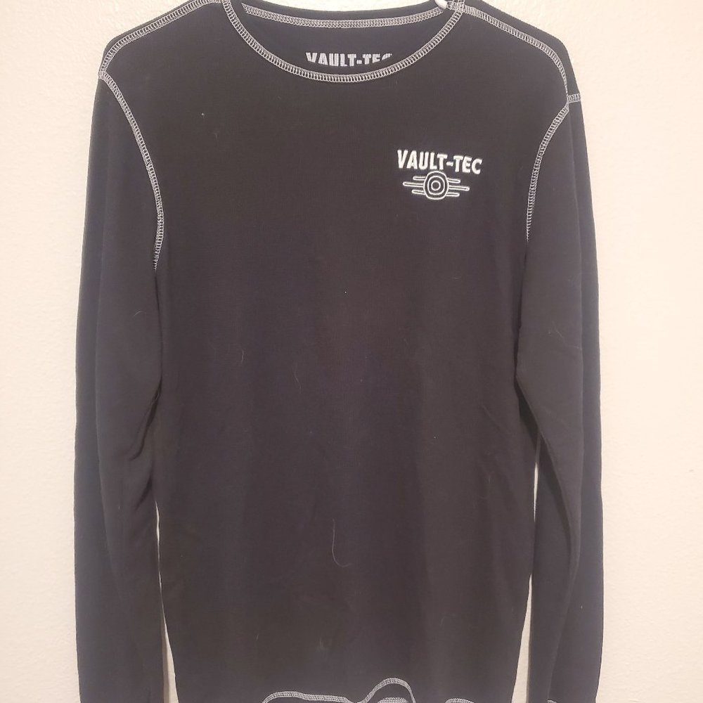 Rare mid 2000's Bethesda Vault Tec Sweater - Medium - Black
